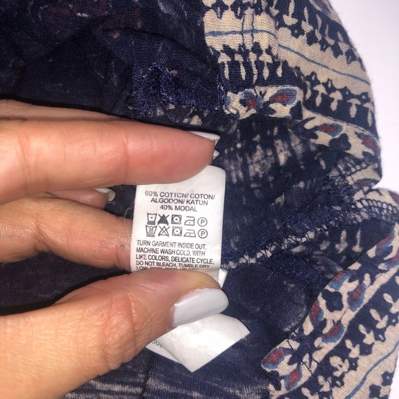 Lucky Brand Peasant top Size S - Picture 3 of 5